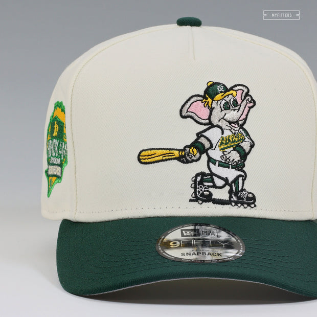 OAKLAND ATHLETICS STOMPER. HOHOKAM STADIUM 10 SEASONS 9FIFTY A-FRAME NEW ERA SNAPBACK