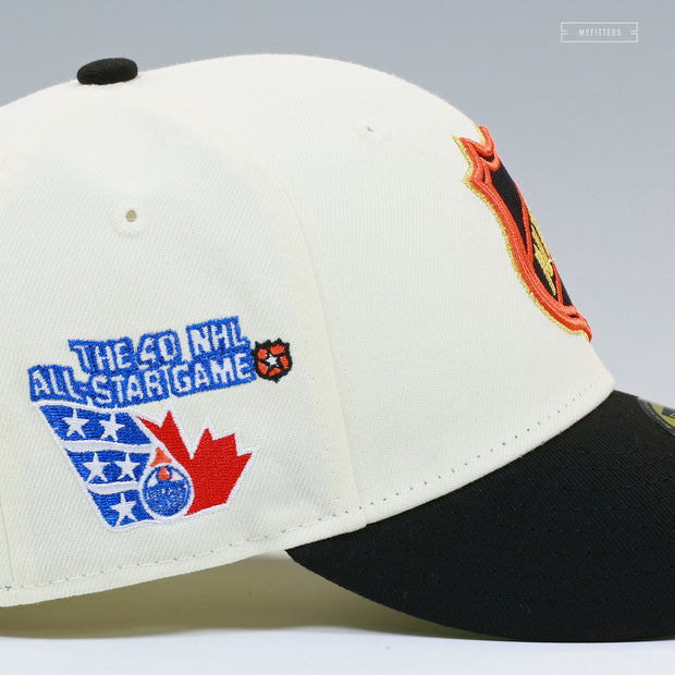 EDMONTON OILERS NHL 40TH 1989 NHL ALL-STAR GAME WAYNE GRETZKY NEW ERA FITTED CAP