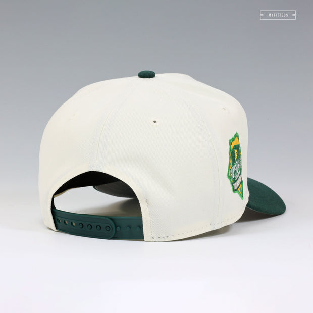 OAKLAND ATHLETICS STOMPER. HOHOKAM STADIUM 10 SEASONS 9FIFTY A-FRAME NEW ERA SNAPBACK