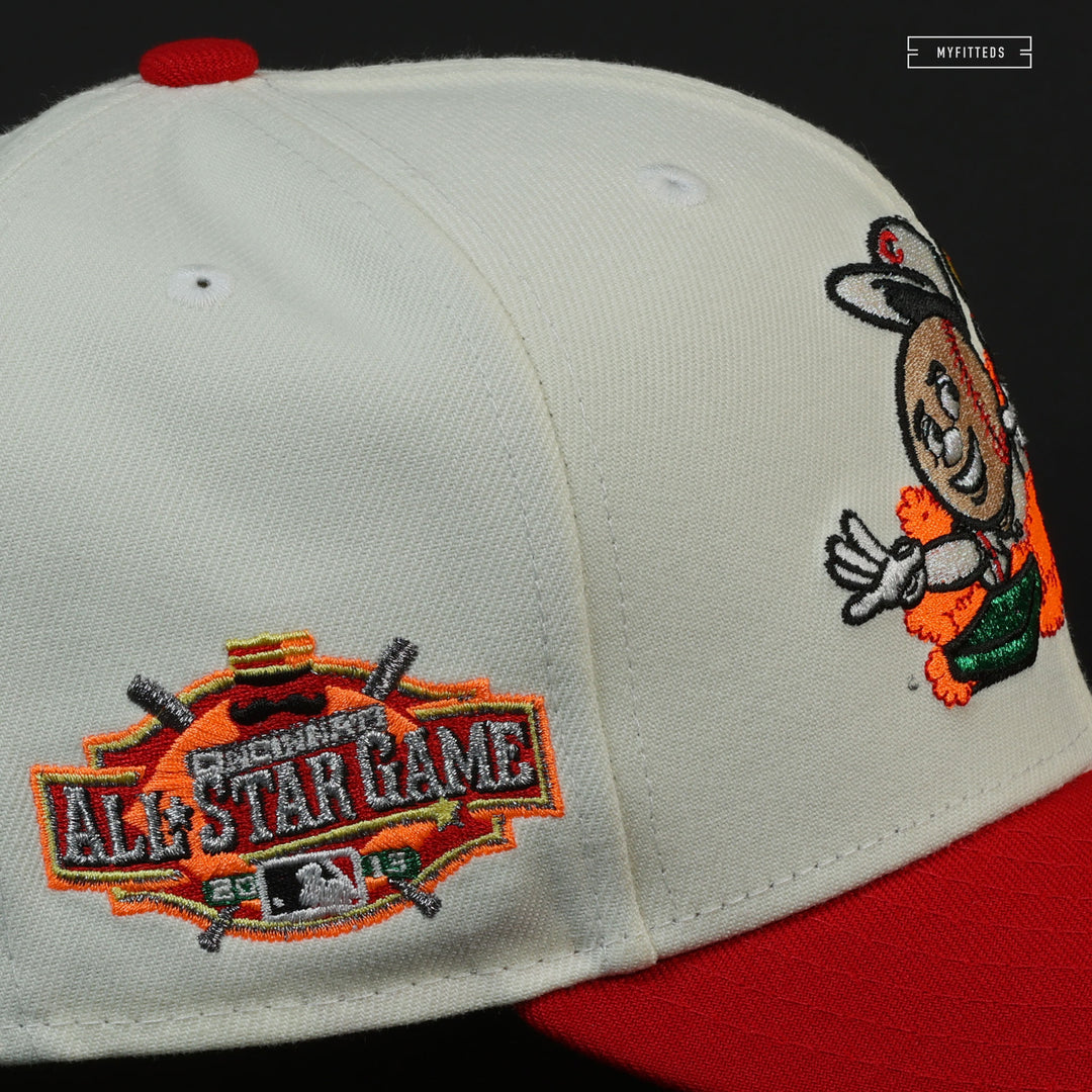 CINCINNATI REDS 2015 ALL STAR GAME FIRE FLOWER MARIO NEW ERA FITTED CA MYFITTEDS