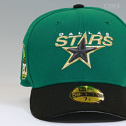 DALLAS STARS 20TH ANNIVERSARY PRIMARY EMERALD GREEN NEW ERA FITTED CAP