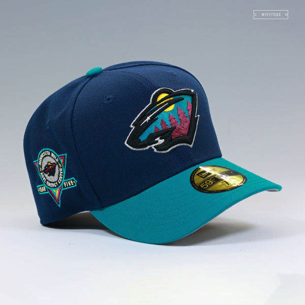 MINNESOTA WILD INAUGURAL SEASON AND 5TH SEASON PACIFIC NORTHWEST NEW ERA FITTED CAP