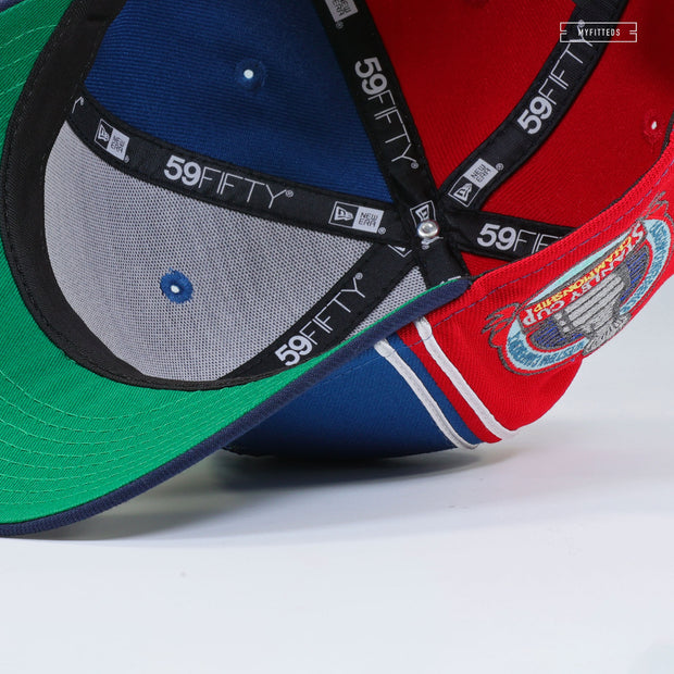NEW YORK RANGERS LADY LIBERTY 1994 STANLEY CUP CHAMPIONSHIP REVERSE RETRO NEW ERA CAP