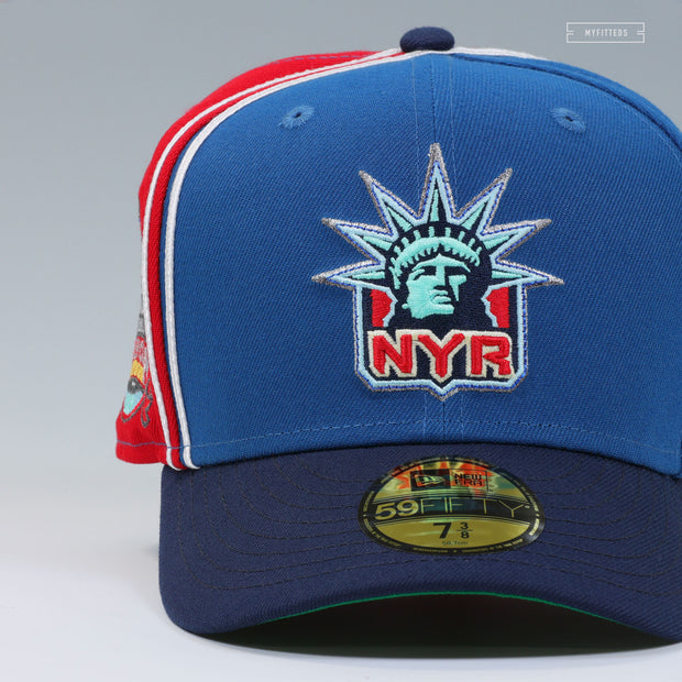 NEW YORK RANGERS LADY LIBERTY 1994 STANLEY CUP CHAMPIONSHIP REVERSE RETRO NEW ERA CAP