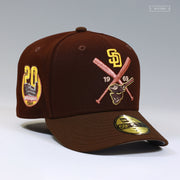 SAN DIEGO PADRES PETCO PARK 20TH ANNIVERSARY THE GOLDEN TICKET NEW ERA FITTED CAP