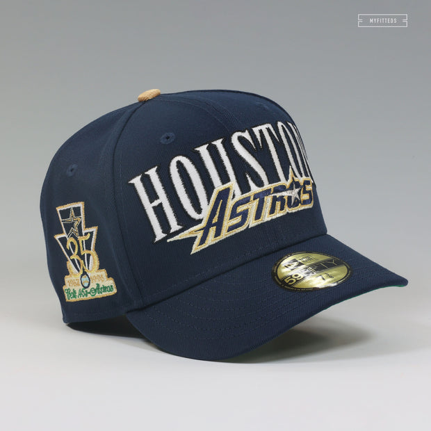 HOUSTON ASTROS 35TH ANNIVERSARY 1995 SNAPBACK INSPIRED NEW ERA FITTED CAP