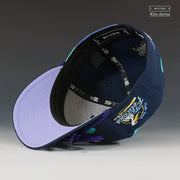 MYRTLE BEACH PELICANS ELITE SERIES BANPRESTO SASUKE ANIME 20TH ANNIVERSARY NEW ERA FITTED CAP