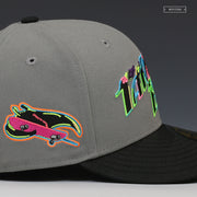 TAMPA BAY RAYS CITY CONNECT BLACK LIGHT INSPIRED NEW ERA FITTED CAP