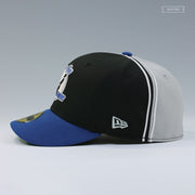 TAMPA BAY LIGHTNING 30TH ANNIVERSARY REVERSE RETRO DIAGONAL BLOCK NEW ERA FITTED CAP