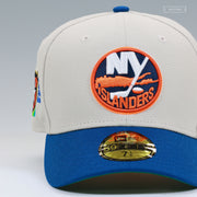 NEW YORK ISLANDERS 35TH 1983 NHL ALL-STAR GAME SANDSTONE NEW ERA FITTED CAP