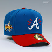 ATLANTA BRAVES 2025 MLB ALL-STAR GAME BOLTS AND TOMAHAWKS NEW ERA FITTED CAP