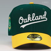 OAKLAND ATHLETICS OAKLAND COLISEUM 1968-2024 HOME COLORWAY NEW ERA FITTED CAP