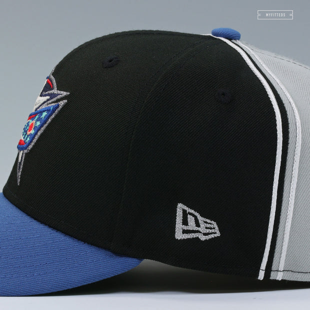 COLUMBUS BLUE JACKETS 10TH ANNIVERSARY REVERSE RETRO DIAGONAL BLOCK NEW ERA CAP