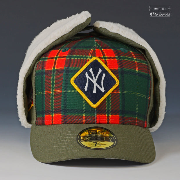 NEW YORK YANKEES WORLD SERIES SCOUTS MERIT BADGE ELITE SERIES DOG EAR NEW ERA FITTED CAP