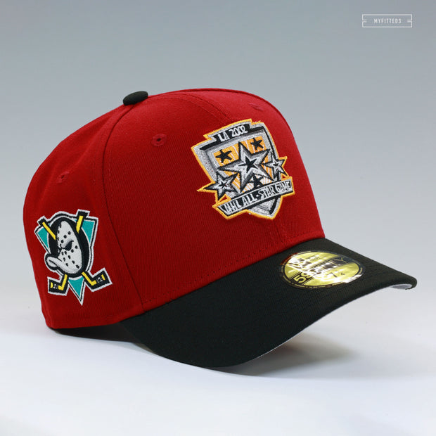 ANAHEIM MIGHTY DUCKS 2002 NHL ALL-STAR GAME THE WORLD NEW ERA FITTED CAP