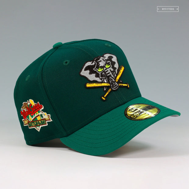 OAKLAND ATHLETICS 1989 WORLD SERIES BATTLE OF THE BAY STOMPER NEW ERA FITTED CAP