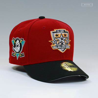 ANAHEIM MIGHTY DUCKS 2002 NHL ALL-STAR GAME THE WORLD NEW ERA FITTED CAP