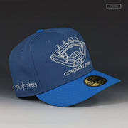 CHICAGO WHITE SOX 35TH & SHIELDS BLUEPRINT OF COMISKEY PARK NEW ERA FITTED CAP