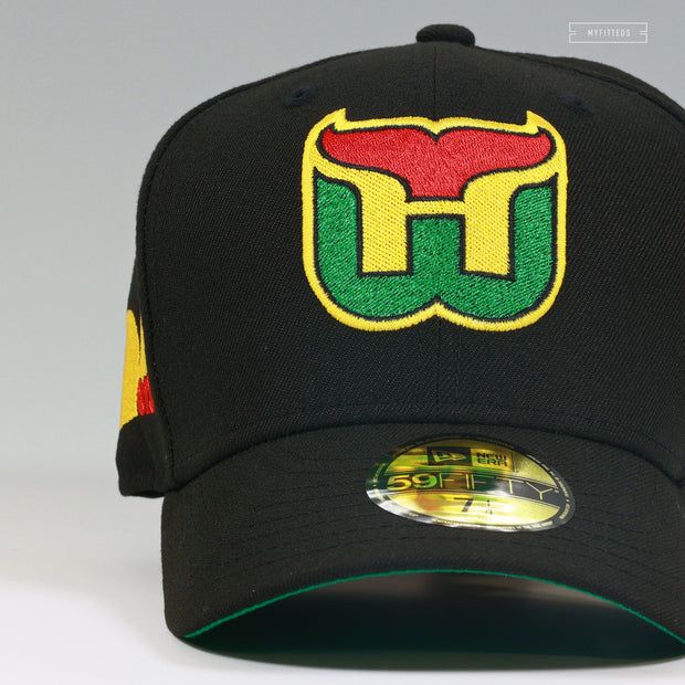 HARTFORD WHALERS BOB MARLEY AND THE WAILERS INSPIRED NEW ERA FITTED CAP