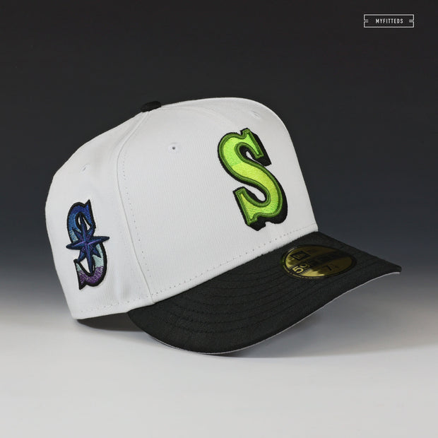 SEATTLE MARINERS SPLATOON 3 NINTENDO SWITCH INSPIRED NEW ERA FITTED CAP