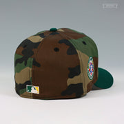 OAKLAND ATHLETICS 1987 MLB ALL-STAR GAME WOODLAND. CAMO GRADATED NEW ERA FITTED CAP