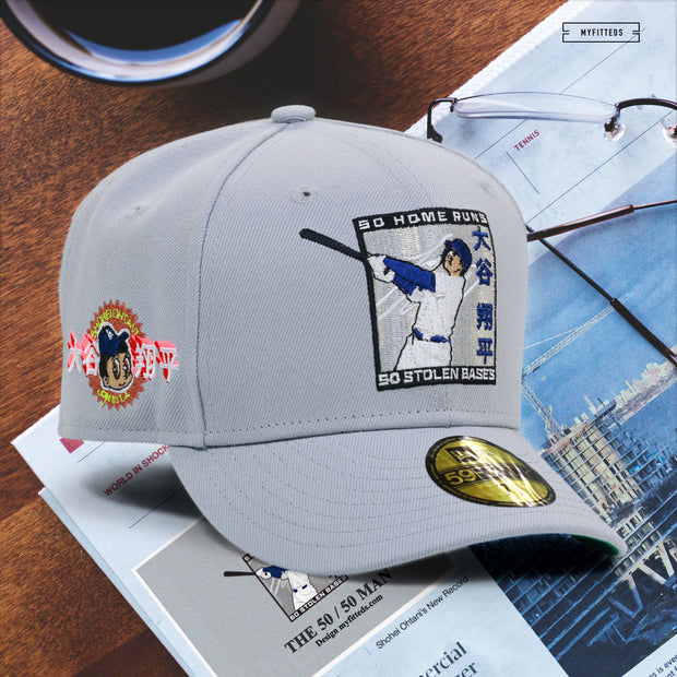 LOS ANGELES DODGERS X SHOHEI OHTANI ASAHI SHINBUN ARTICLE NEW ERA FITTED CAP