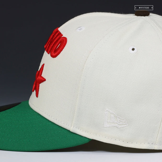 FRESNO GRIZZLIES GROWLIFORNIA CALI DUNK SB HEINEKEN INSPIRED NEW ERA FITTED CAP