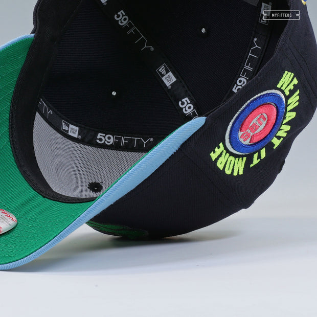 CHICAGO CUBS CHANCE THE SNAPPER WE WANT IT MORE LACOSTE INSPIRED NEW ERA FITTED CAP