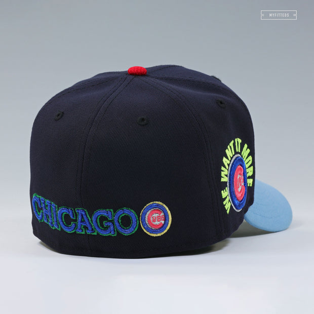 CHICAGO CUBS CHANCE THE SNAPPER WE WANT IT MORE LACOSTE INSPIRED NEW ERA FITTED CAP
