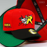 ROBIN, THE BOY WONDER™ #1 DC COMICS® GLOW IN THE DARK NEW ERA FITTED CAP