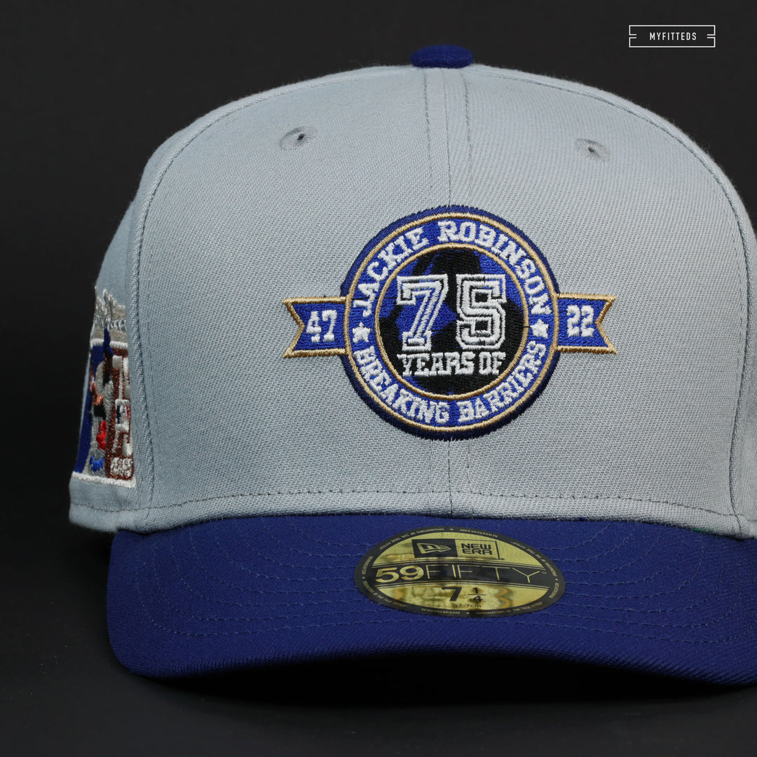 JACKIE ROBINSON 75TH ANNIVERSARY BREAKING BARRIERS 60TH ANNIVERSARY NE MYFITTEDS