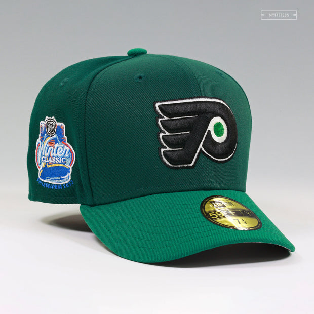 PHILADELPHIA FLYERS 2012 NHL WINTER CLASSIC EAGLES COLORS NEW ERA FITTED CAP