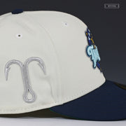 TAMPA TARPONS X NEW YORK YANKEES THE GOLDEN TARPON OFF WHITE NEW ERA FITTED CAP