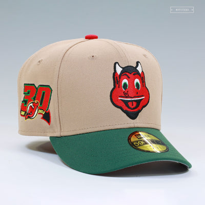 NEW JERSEY DEVILS 30TH ANNIVERSARY FREDDY KRUEGER SB INSPIRED NEW ERA FITTED CAP