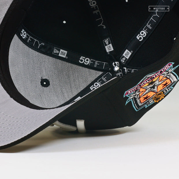 LOS ANGELES KINGS 2002 NHL ALL-STAR GAME RETRO SCRIPT NEW ERA FITTED CAP