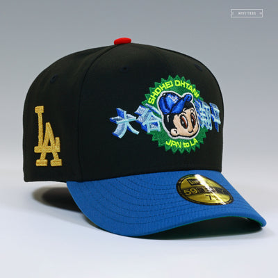 LOS ANGELES DODGERS SHOHEI OHTANI JAPAN TO LA ASTRO BOY INSPIRED NEW ERA FITTED CAP