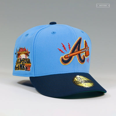 ATLANTA BRAVES 2000 ALL-STAR GAME ATLANTA THRASHERS COLORS NEW ERA FITTED CAP