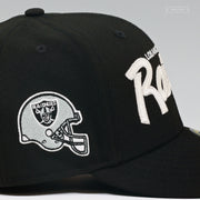 LOS ANGELES RAIDERS GLOW IN THE DARK NWA EAZY-E INSPIRED NEW ERA FITTED CAP