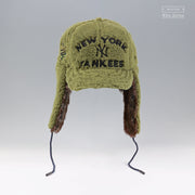 NEW YORK YANKEES 1999 WORLD SERIES SHERPA "PISTACHIO" DOG EAR ELITE SERIES NEW ERA FITTED CAP