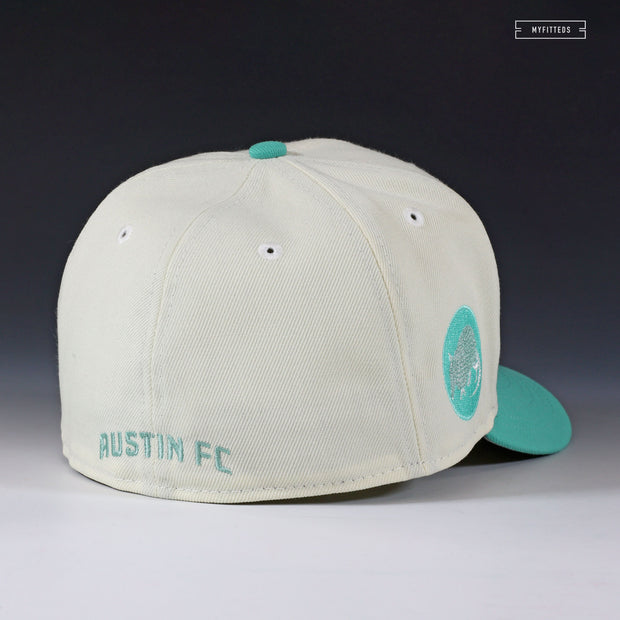 AUSTIN FC 2024 ARMADILLO KIT SECONDARY JERSEY INSPIRED NEW ERA FITTED CAP