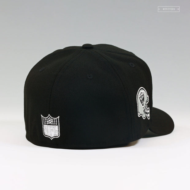 LOS ANGELES RAIDERS GLOW IN THE DARK NWA EAZY-E INSPIRED NEW ERA FITTED CAP