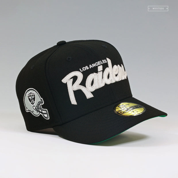 LOS ANGELES RAIDERS GLOW IN THE DARK NWA EAZY-E INSPIRED NEW ERA FITTED CAP