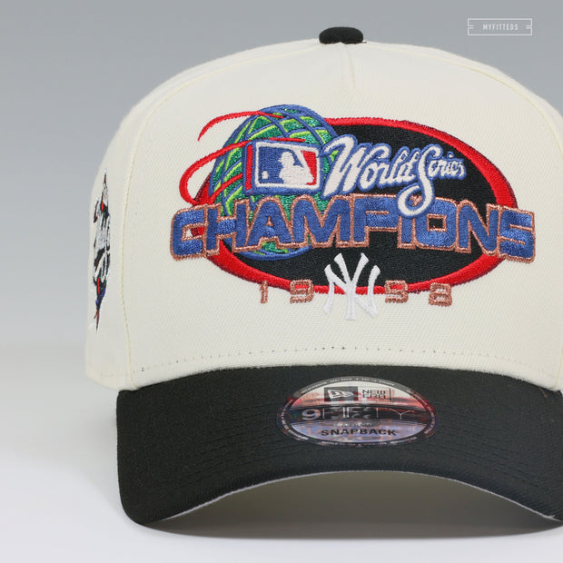 NEW YORK YANKEES 1998 WORLD SERIES CHAMPIONS A-FRAME 9FIFTY NEW ERA SNAPBACK HAT