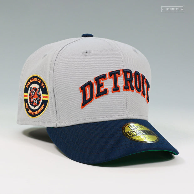 DETROIT TIGERS ROAD THE ROAR OF '84 40TH ANNIVERSARY SNOWY OWL NEW ERA FITTED CAP