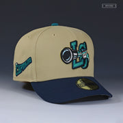 LAKE COUNTY CAPTAINS SCOUT PACK SEATTLE MARINERS COLORS NEW ERA FITTED CAP