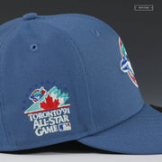 TORONTO BLUE JAYS 1991 ALL-STAR GAME WEATHERED LOOK NEW ERA FITTED CAP