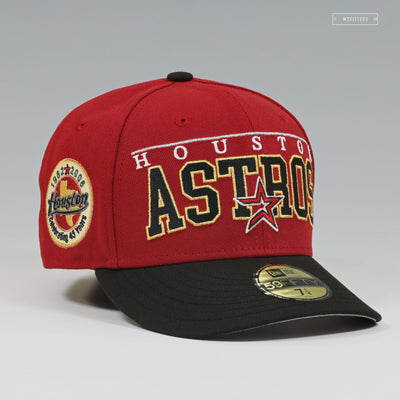 HOUSTON ASTROS 1962-2006 45TH ANNIVERSARY 2005 COLORWAY ROMAN ARCH NEW ERA HAT