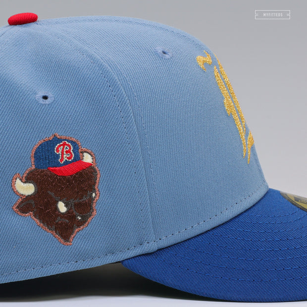 BUFFALO BISONS 1985 RETRO MEMORIES OF THE BISON PAST NEW ERA FITTED CAP