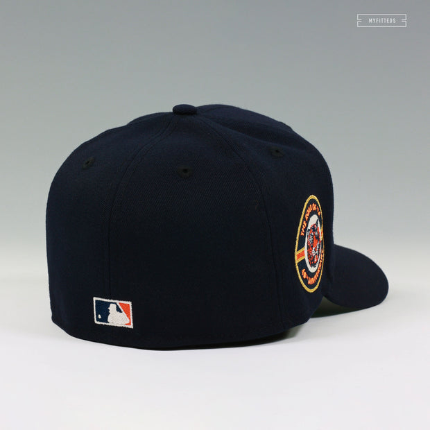 DETROIT TIGERS 1984 WORLD SERIES CHAMPIONS MIDNIGHT NAVY NEW ERA FITTED CAP