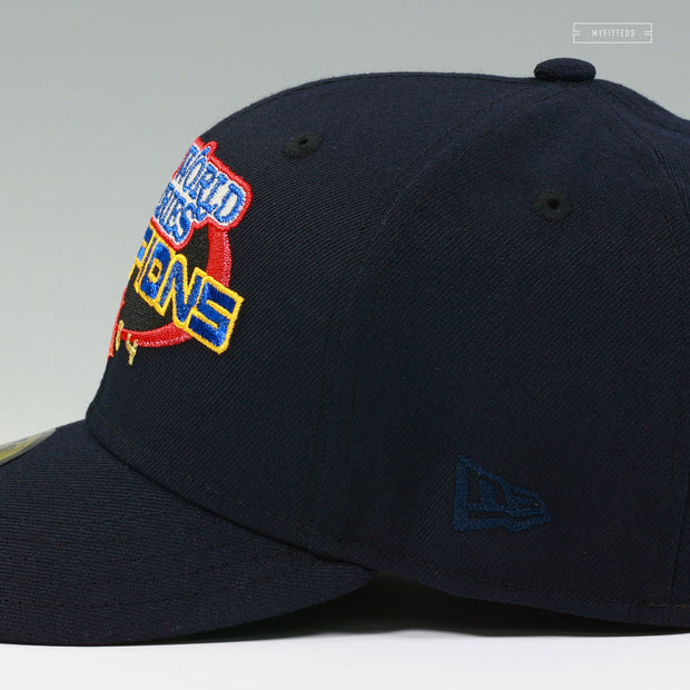 DETROIT TIGERS 1984 WORLD SERIES CHAMPIONS MIDNIGHT NAVY NEW ERA FITTED CAP